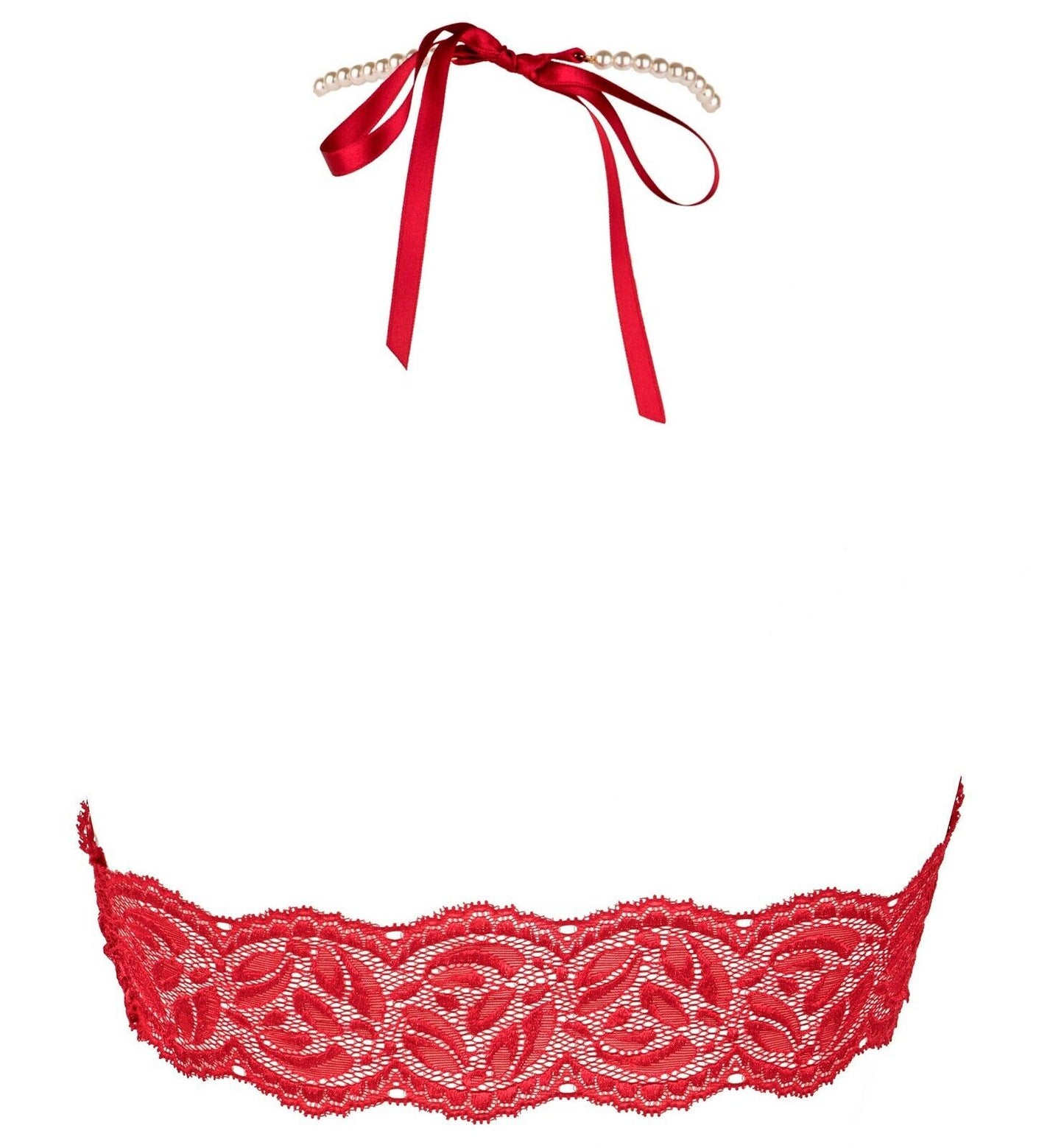 Original Bracli Perlen-BH TOP im Bandeaux-Stil