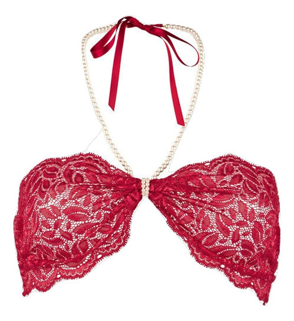 Original Bracli Perlen-BH TOP im Bandeaux-Stil