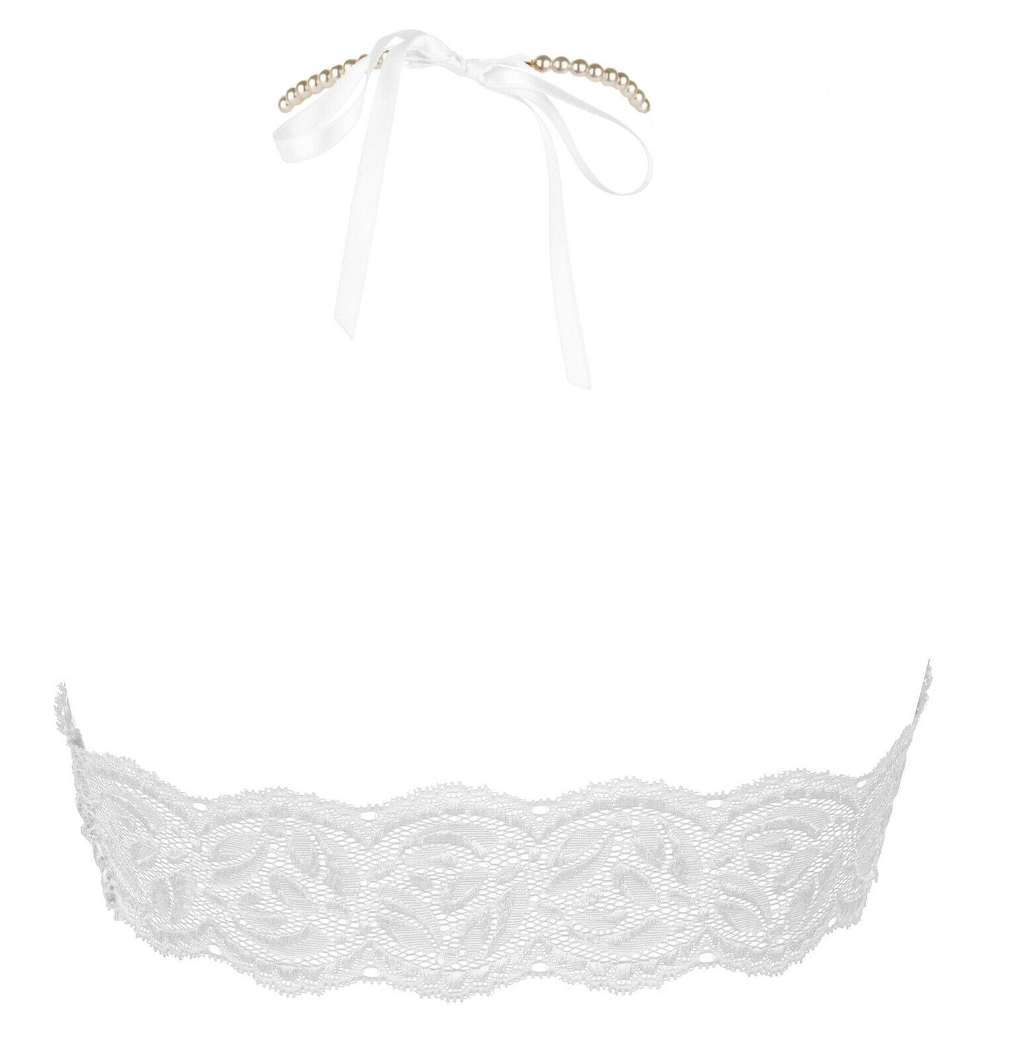 Original Bracli Perlen-BH TOP im Bandeaux-Stil