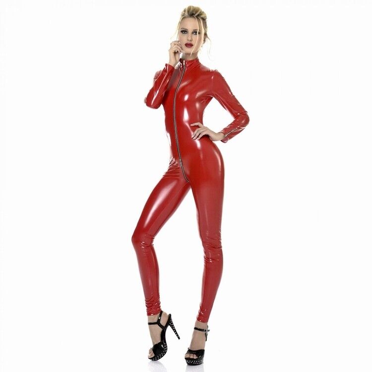 Bild 5 von 5 Zum Vergrößern anklicken Sie haben so einen Artikel? Gebührenfrei verkaufen PATRICE CATANZARO Lack Overall Catsuit Vinyl Sweety mit 3-Wege Zipper