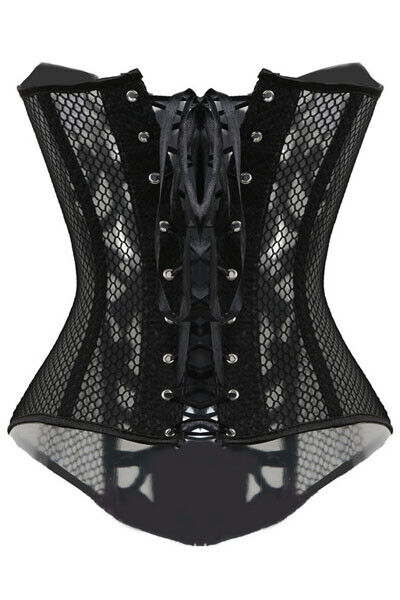 Extravagantes Netz Korsett LC5398 Corsage mit Verzierungen