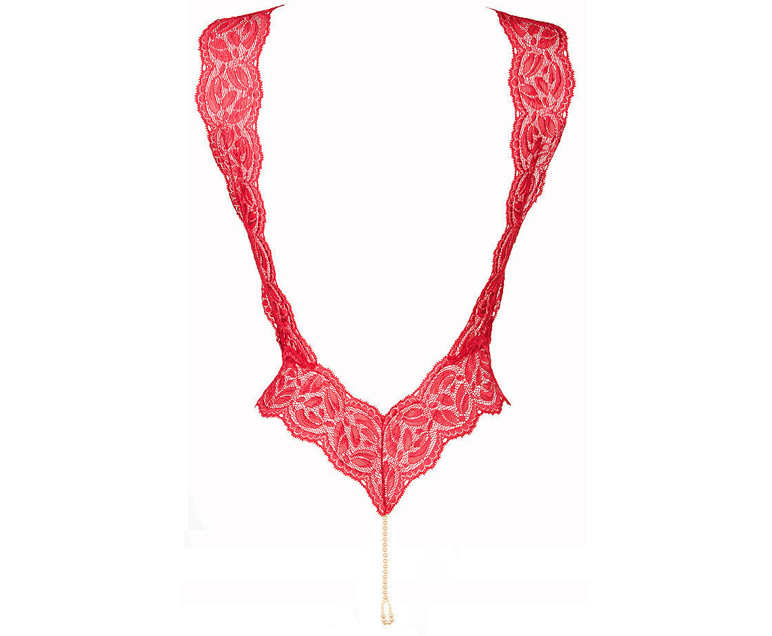 Bracli Perlenbody Your Night mit zweireihiger Kette