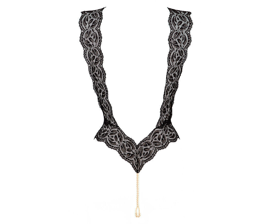 Bracli Perlenbody Your Night mit zweireihiger Kette