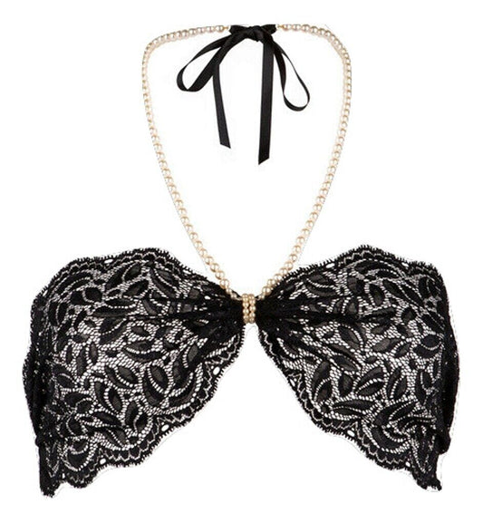 Original Bracli Perlen-BH TOP im Bandeaux-Stil
